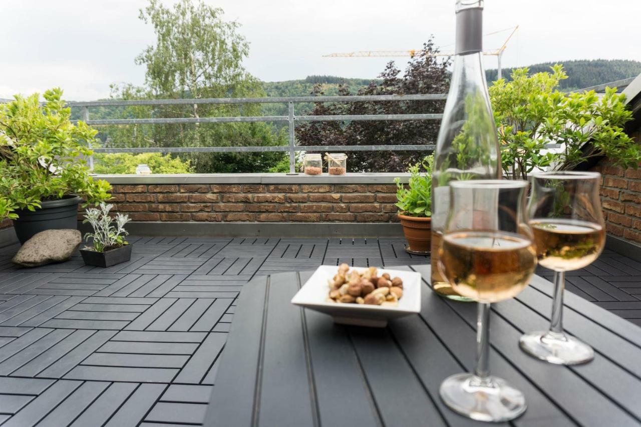 Moderne 70 Qm Wohnung Mit Grosser Dachterrasse Kinheim Eksteriør bilde